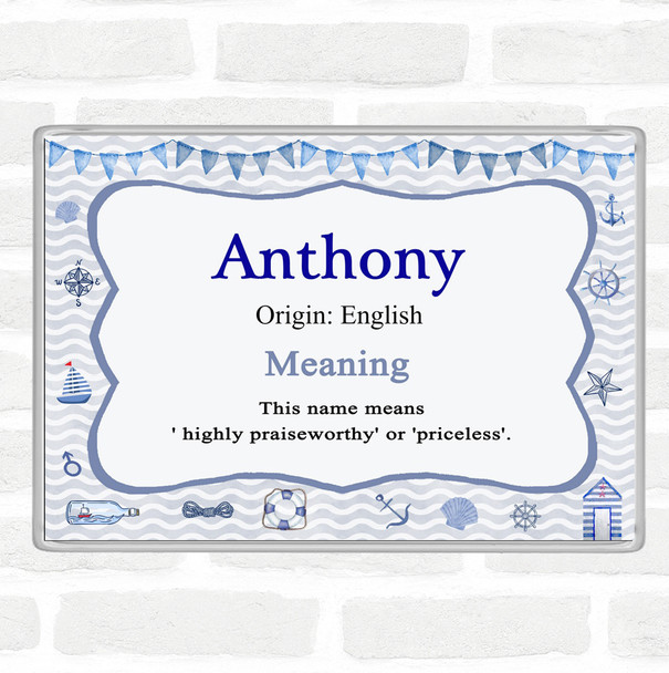 Anthony Name Meaning Magnet Nautical
