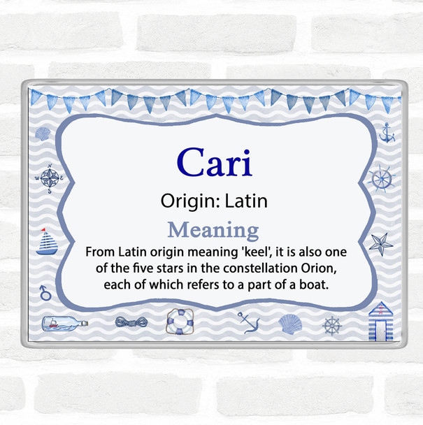 Cari Name Meaning Magnet Nautical