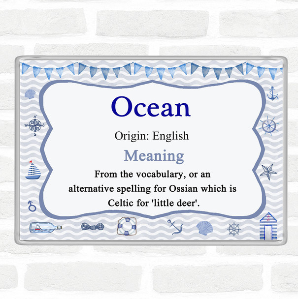 Ocean Name Meaning Magnet Nautical