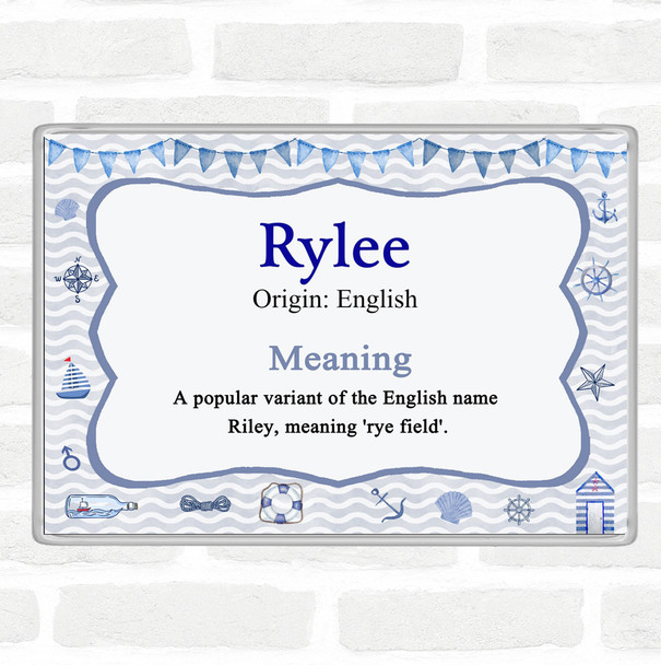 Rylee Name Meaning Magnet Nautical