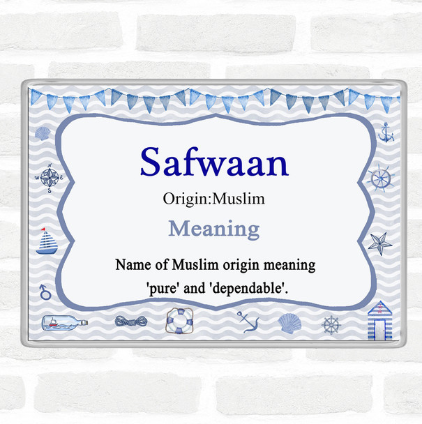 Safwaan Name Meaning Magnet Nautical