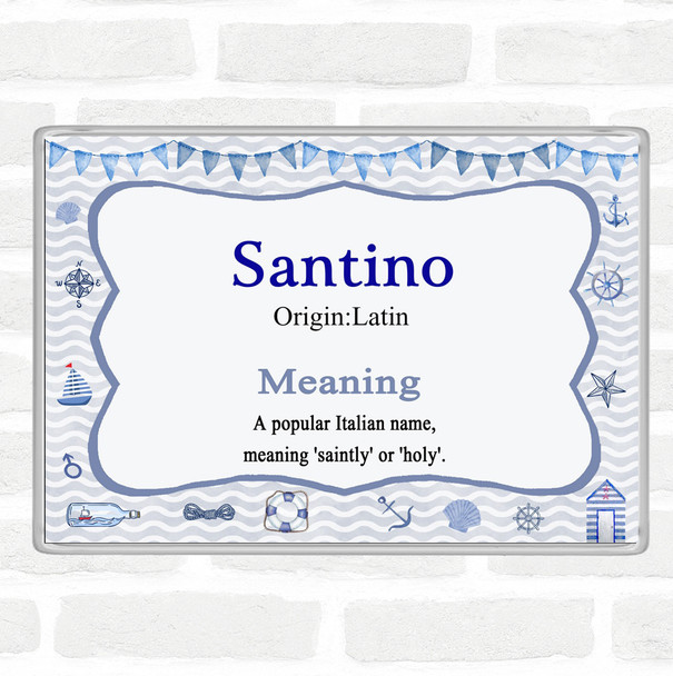 Santino Name Meaning Magnet Nautical