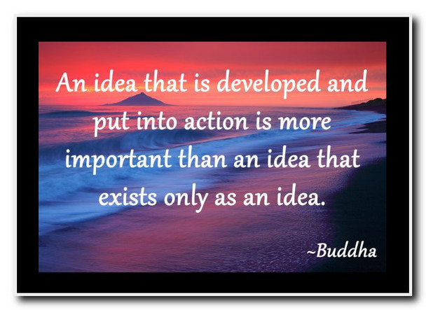 Inspirational & Motivational Quote Magnet - Quote 1