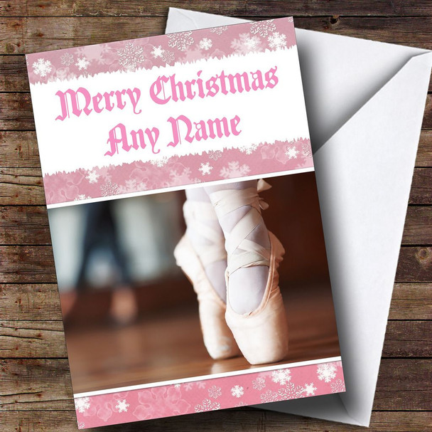 Ballet Customised Christmas Card