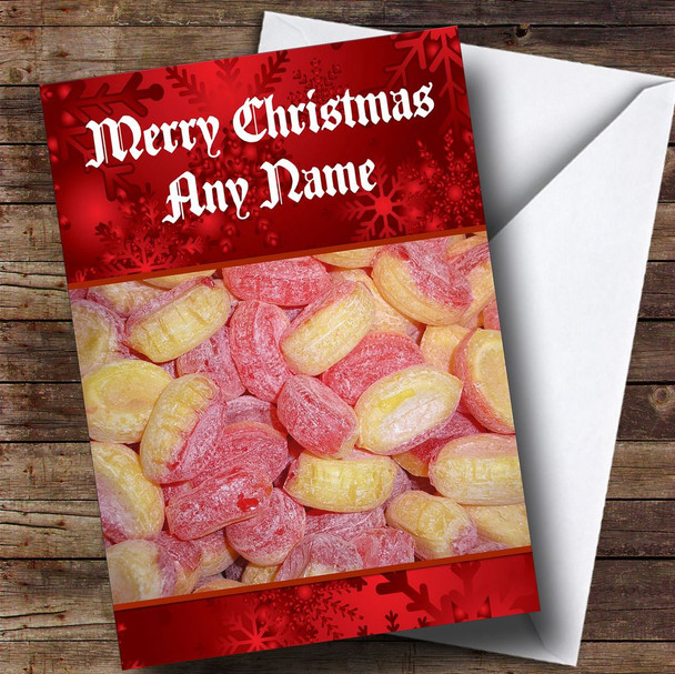 Rhubarb And Custard Children's Customised Christmas Card