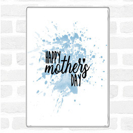 Blue White Mothers Inspirational Quote Magnet