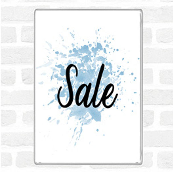 Blue White Sale Inspirational Quote Magnet Blue White Sale Inspirational Quote Magnet