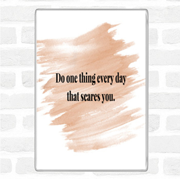 Watercolour One Thing Everyday Quote Magnet