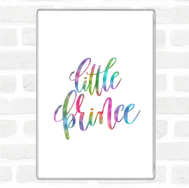 Little Prince Rainbow Quote Magnet