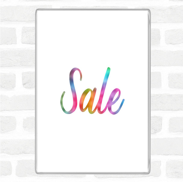 Sale Rainbow Quote Magnet