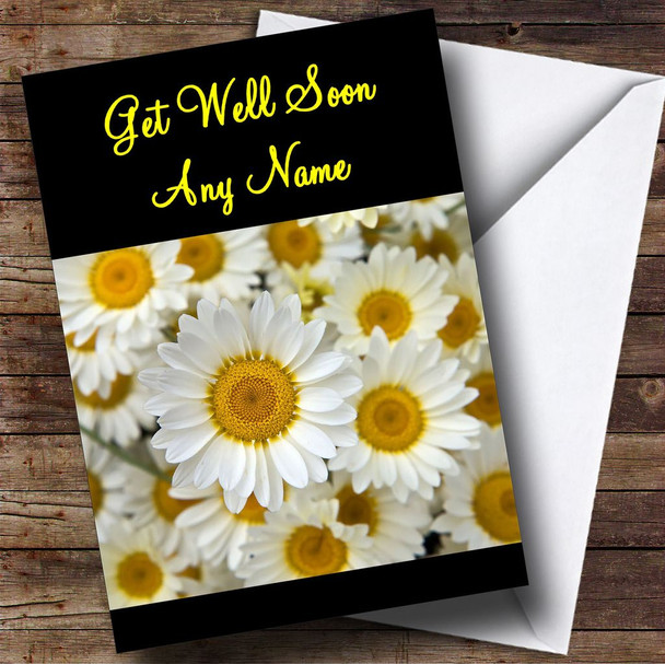 Daisy Customised Get Well Soon Card