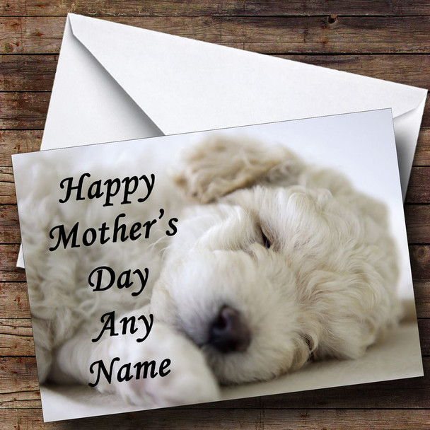 Bichon Frise Customised Mother's Day Card