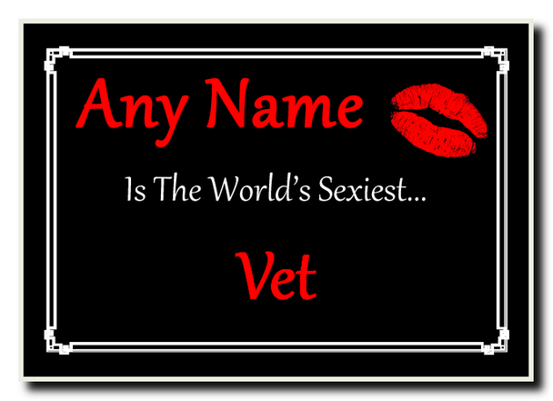 Vet World's Sexiest Jumbo Magnet