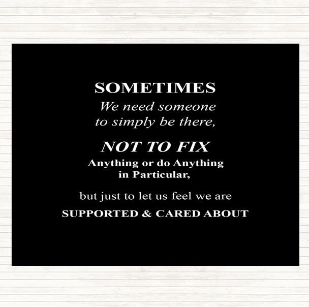 Black White Not To Fix Quote Mouse Mat