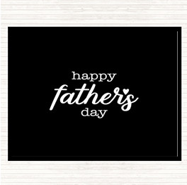Black White Fathers Day Quote Mouse Mat