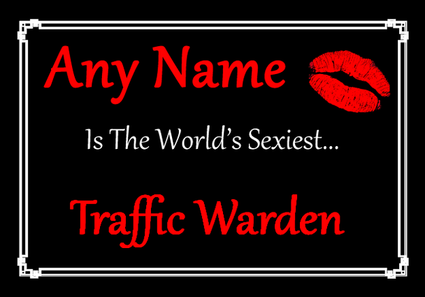 Traffic Warden World's Sexiest Mouse Mat