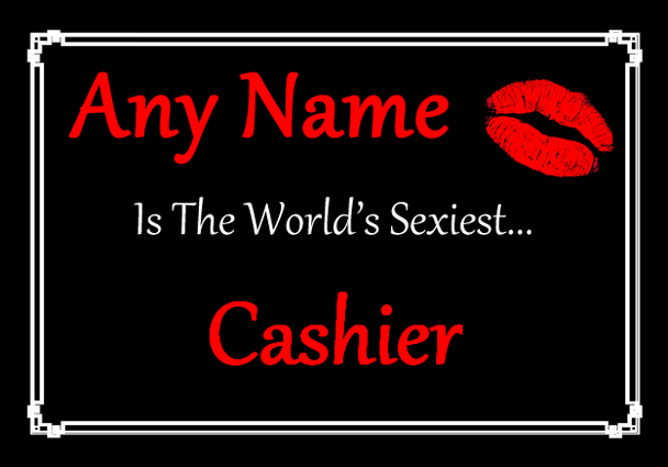Cashier World's Sexiest Mouse Mat