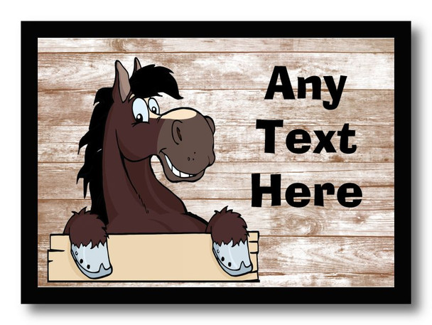Bay Horse Shabby Computer Mouse Mat