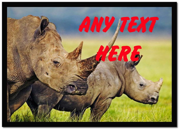Rhino Computer Mouse Mat