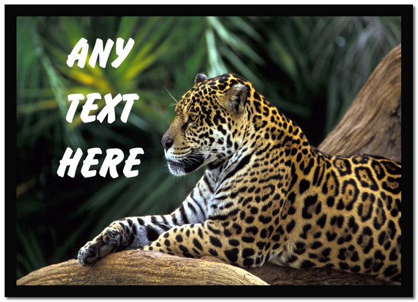 Jaguar Computer Mouse Mat