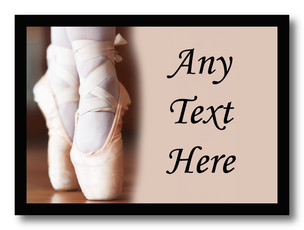Pretty Ballet Ballerina Computer Mouse Mat