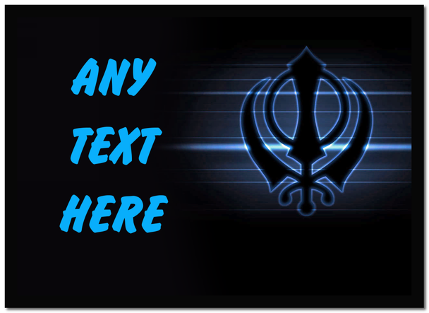 Sikh Computer Mouse Mat