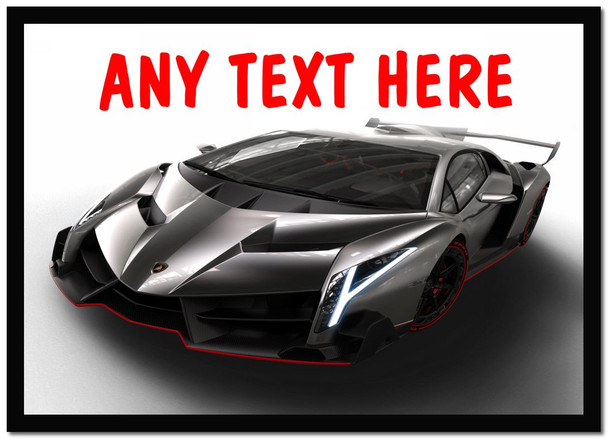 Lamborghini Veneno Computer Mouse Mat