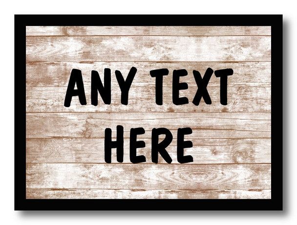 Distressed Wooden Effect Computer Mouse Mat