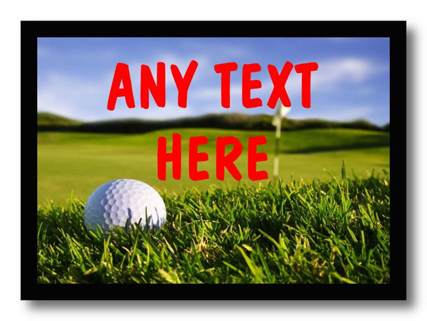 Golf Computer Mouse Mat