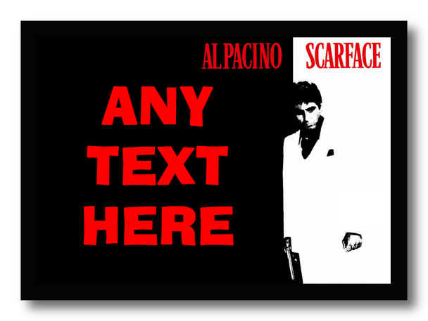 Scarface Al Pacino Computer Mouse Mat
