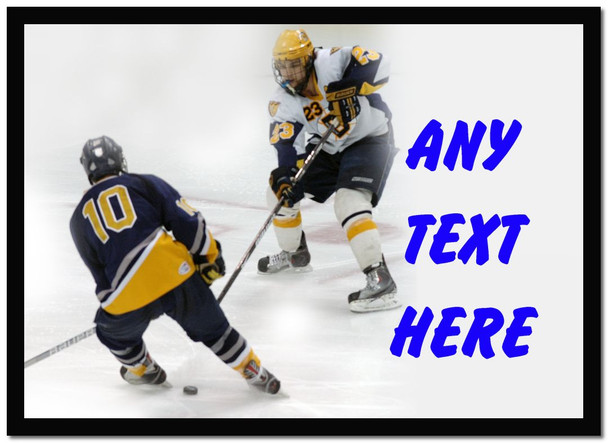 Ice Hockey Computer Mouse Mat