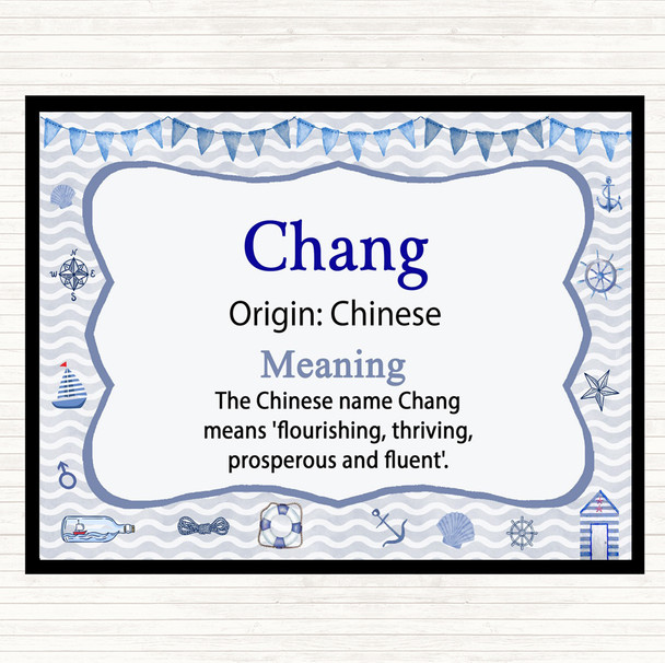 Chang Name Meaning Mouse Mat Nautical