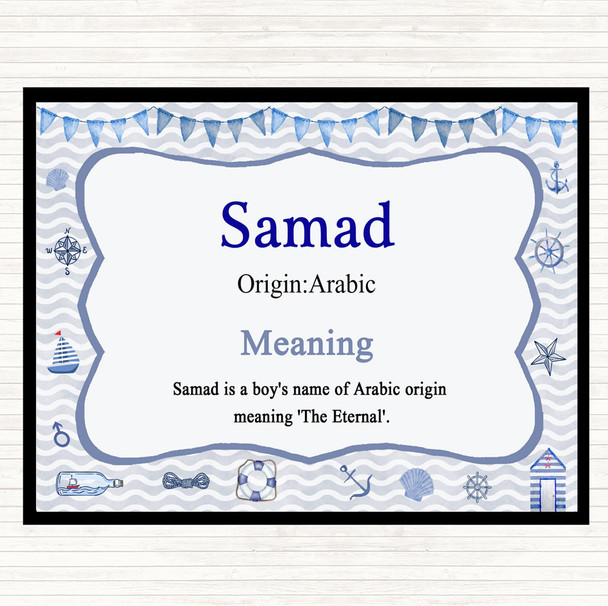 Samad Name Meaning Mouse Mat Nautical