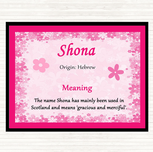 Shona Name Meaning Mouse Mat Pink