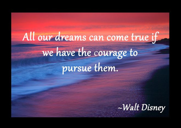 Inspirational & Motivational Quote Computer Mouse Mat - Quote 10