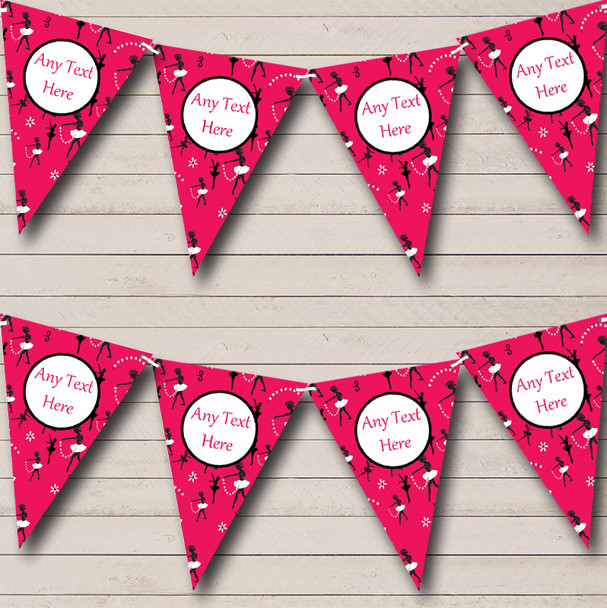 Pink Ballerina Ballet Children's Birthday Party Bunting