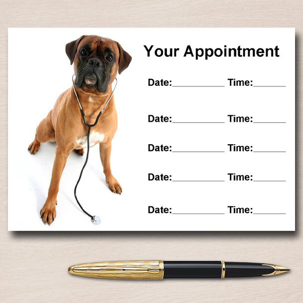 Veterinary Vet Animal Personalised Appointment Cards