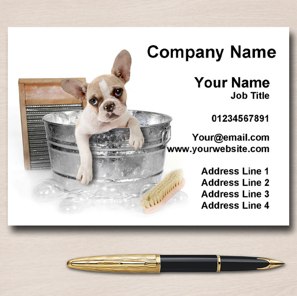 Dog And Cat Grooming Personalised Business Cards