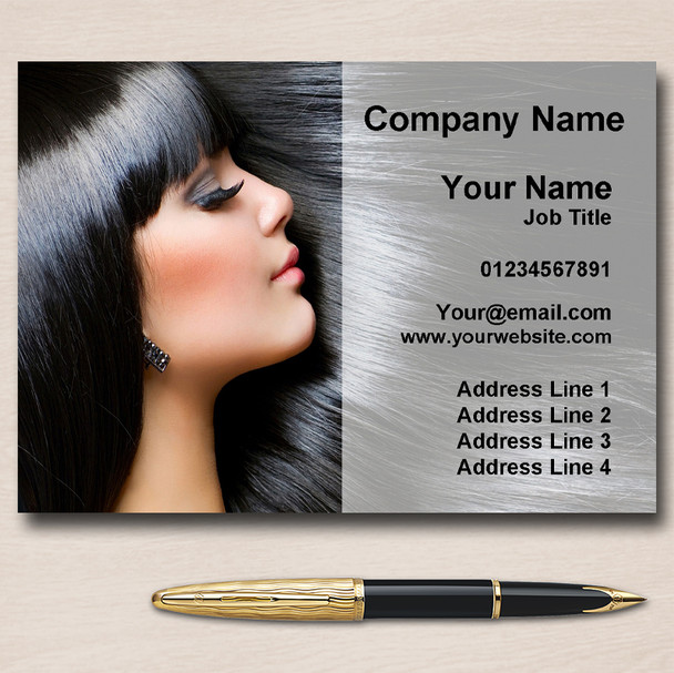 Mobile Hairdresser Hair Salon Beauty Personalised Business Cards