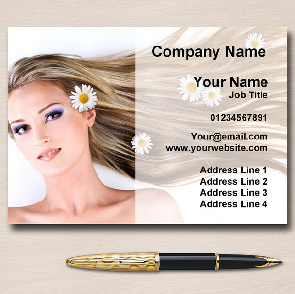 Salon Hair Beauty Spa Massage Nails Personalised Business Cards