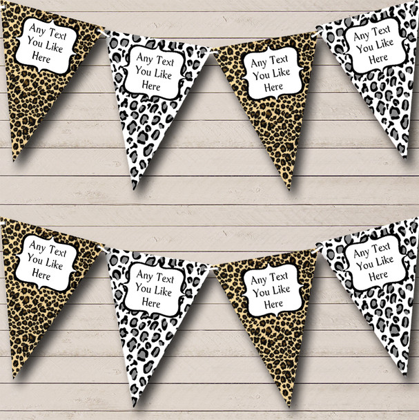 Leopard Print Funky Hen Do Night Party Bunting