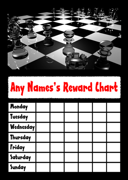Chess  Star Sticker Reward Chart