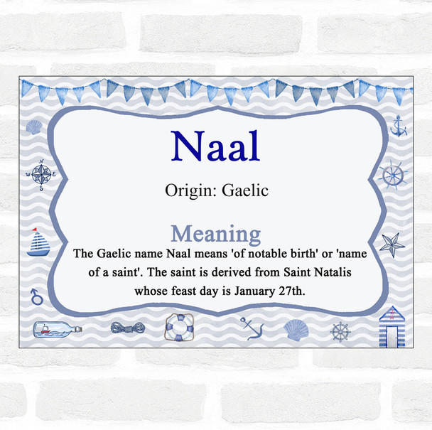 Naal Name Meaning Nautical Certificate