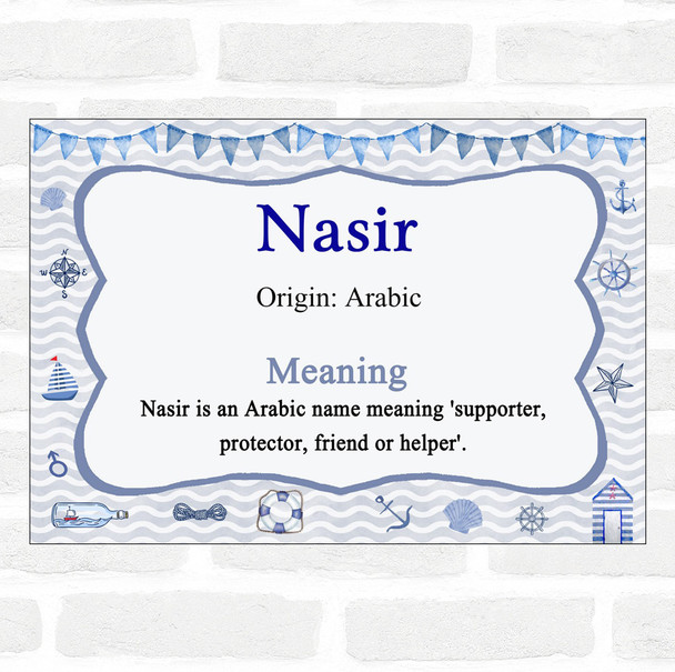 Nasir Name Meaning Nautical Certificate