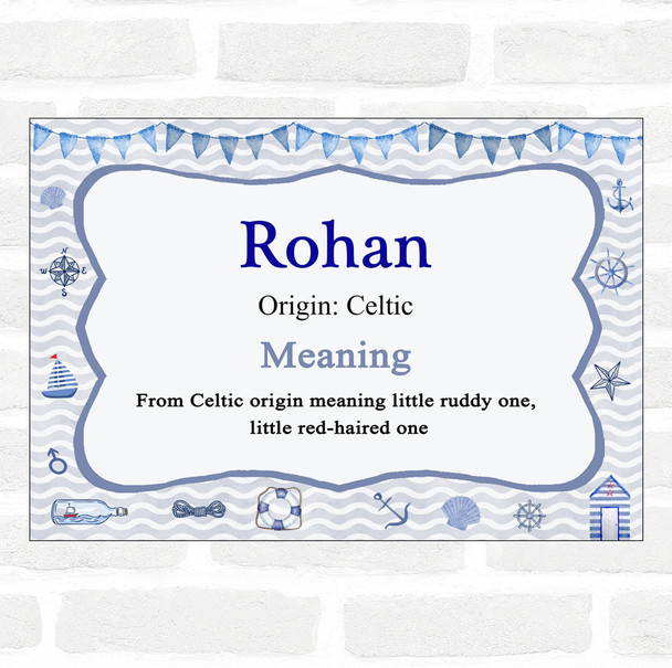 Rohan Name Meaning Nautical Certificate