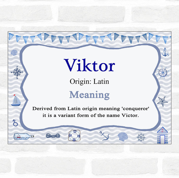 Viktor Name Meaning Nautical Certificate