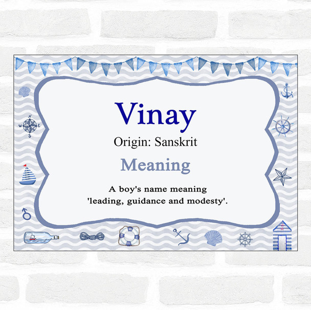 Vinay Name Meaning Nautical Certificate