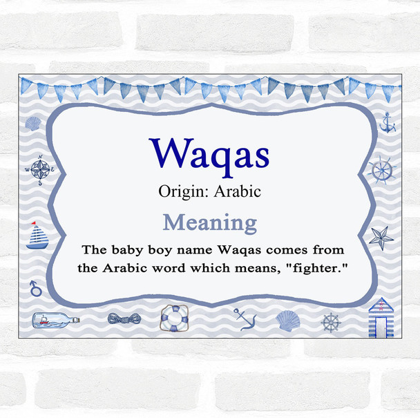 Waqas Name Meaning Nautical Certificate