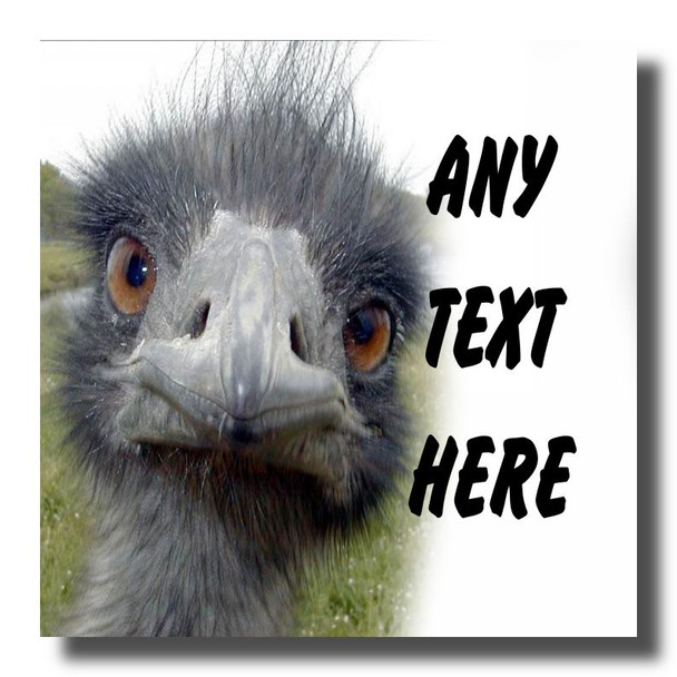 Funny Ostrich Coaster