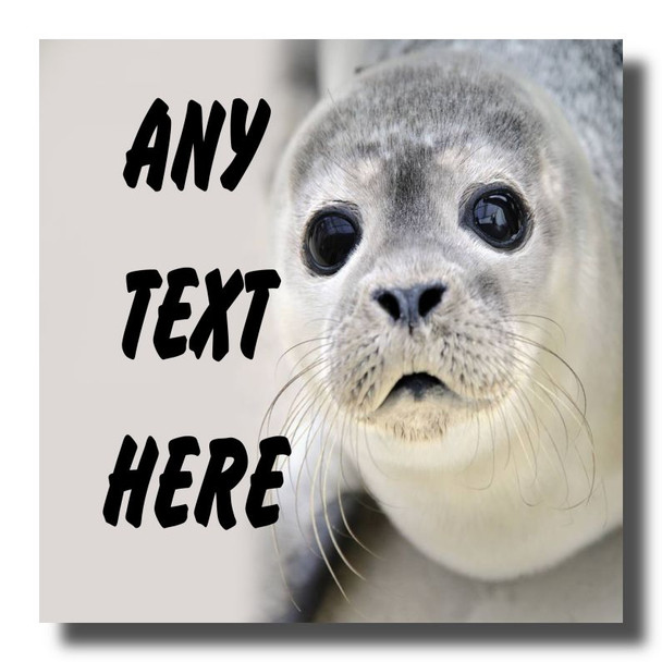 Gorgeous Seal Coaster